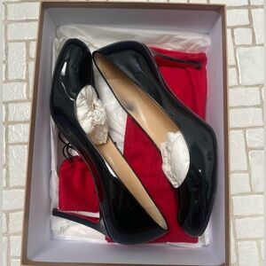 Christian Louboutin Simple Pump 85 Patent Calf